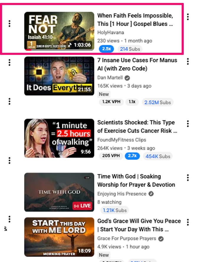 Side-by-side comparison: thumbnail at full size vs. 150 pixels — showing what disappears on mobile