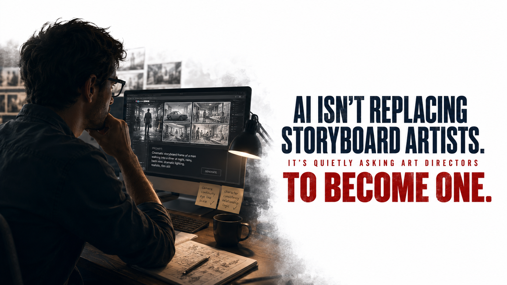 AI isn't replacing storyboard artists — it's quietly asking art directors to become one